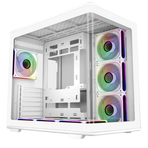 Cooler Master Elite 600 ARGB White (7*ARGB) maroc prix