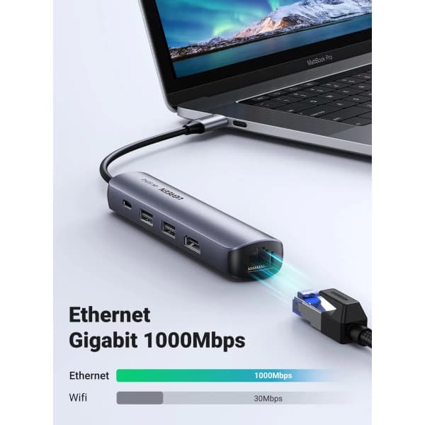 UGREEN Hub USB-C 5 en 1 (HDMI 4K@60Hz, PD 100W) 2