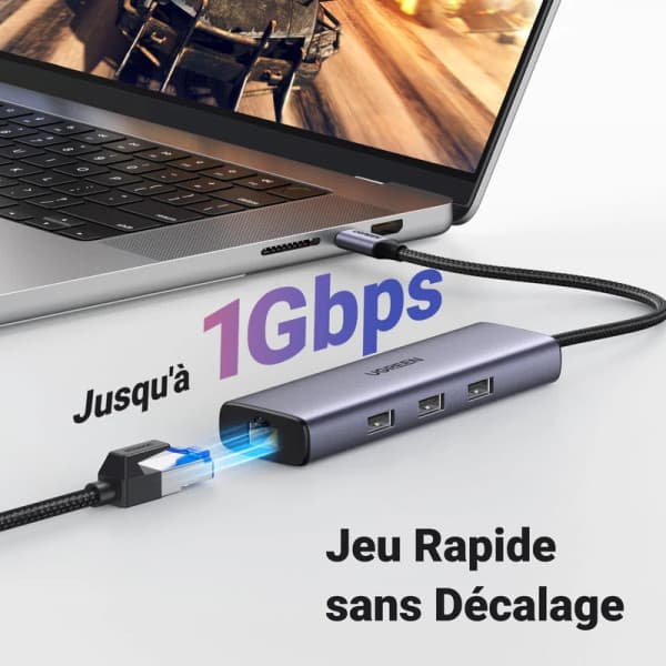 Ugreen Hub USB-C 6 en 1 3