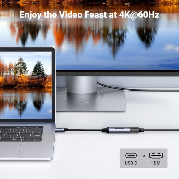 Ugreen Cable USB-C to HDMI Female (70444) 3