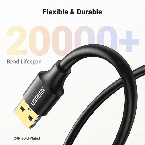 Ugreen Cable USB 3.0 Male to Female USB 3.0 5M 2
