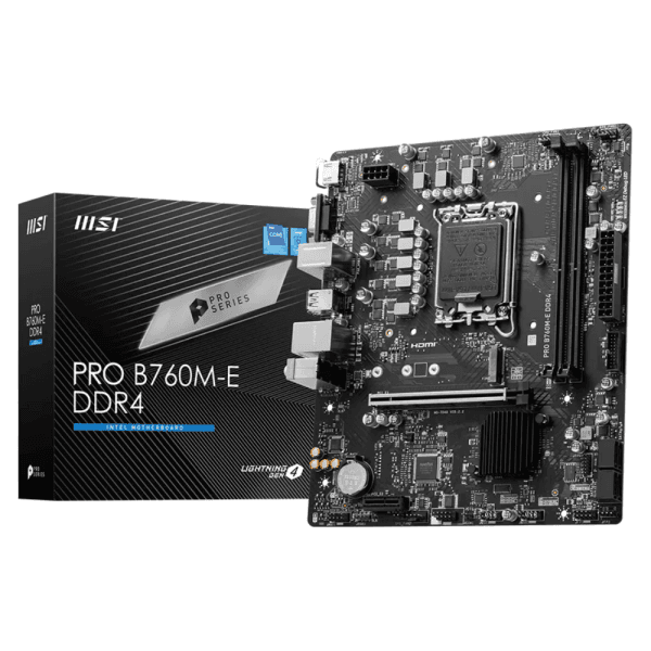 MSI PRO B760M-E  DDR4 maroc prix