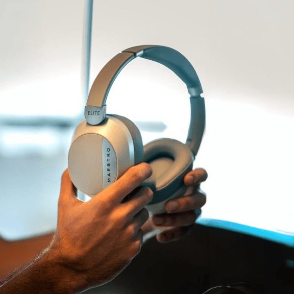 Maestro ELITE Bluetooth Casque - Cream 3