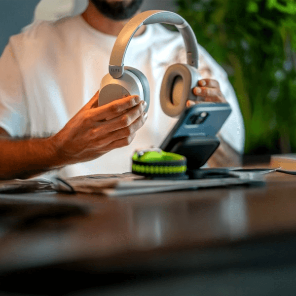 Maestro ELITE Bluetooth Casque - Cream 4