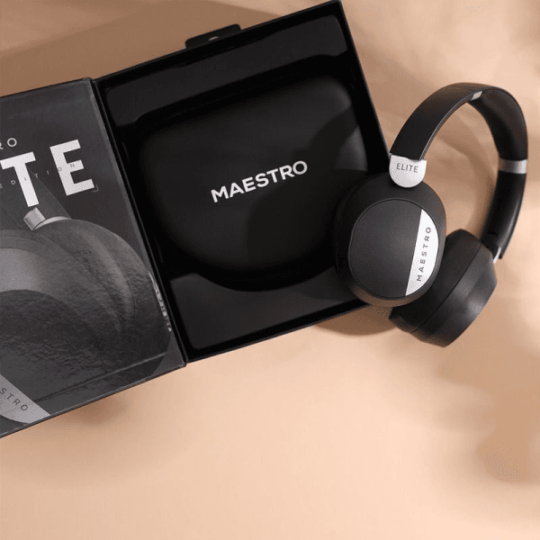 Maestro ELITE Bluetooth Casque - Noir 4
