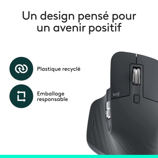 Logitech MX Master 3S Bluetooth Edition (Graphite) 4