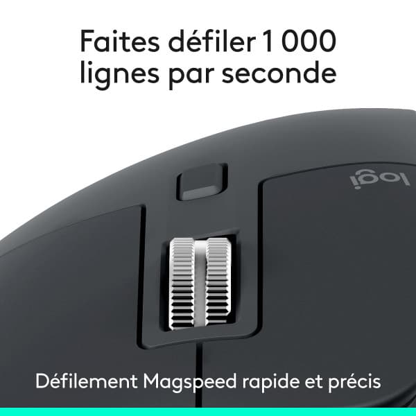 Logitech MX Master 3S Bluetooth Edition (Graphite) 3
