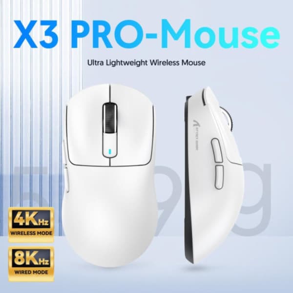 ATTACK SHARK X3 Pro (White) 2