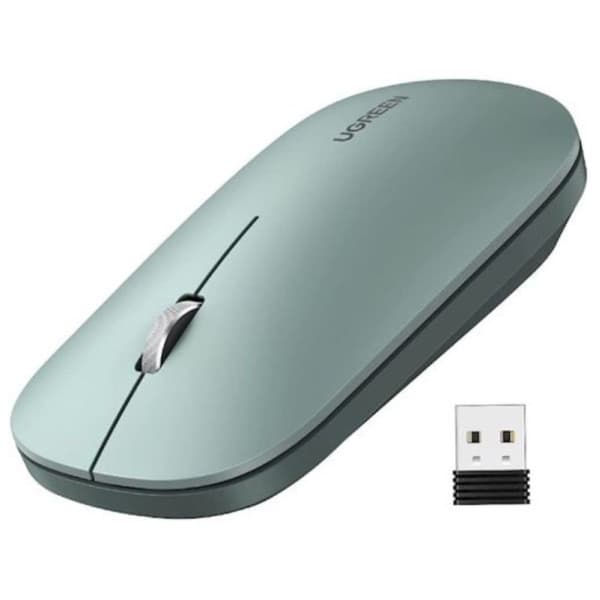 Ugreen Souris sans fil 2,4Ghz/10M Vert (90374)