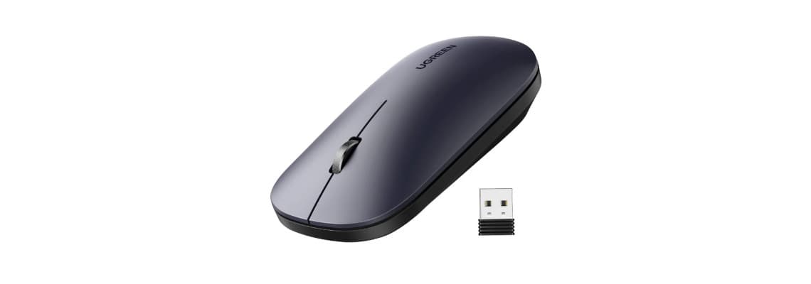 Ugreen Souris sans fil 2,4Ghz/10M Noir (90372) 4