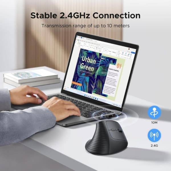 Ugreen Vertical Wireless M571 Noir 3