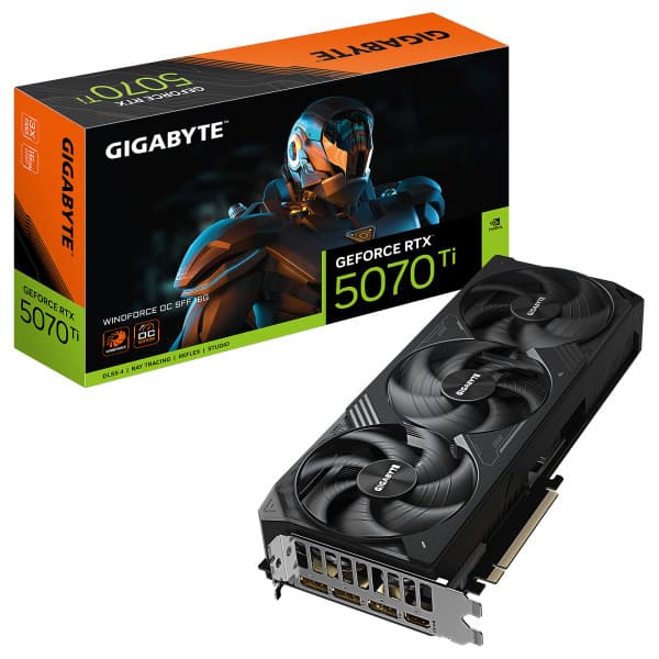 Gigabyte GeForce RTX 5070 Ti WINDFORCE OC SFF 16G (BULK)