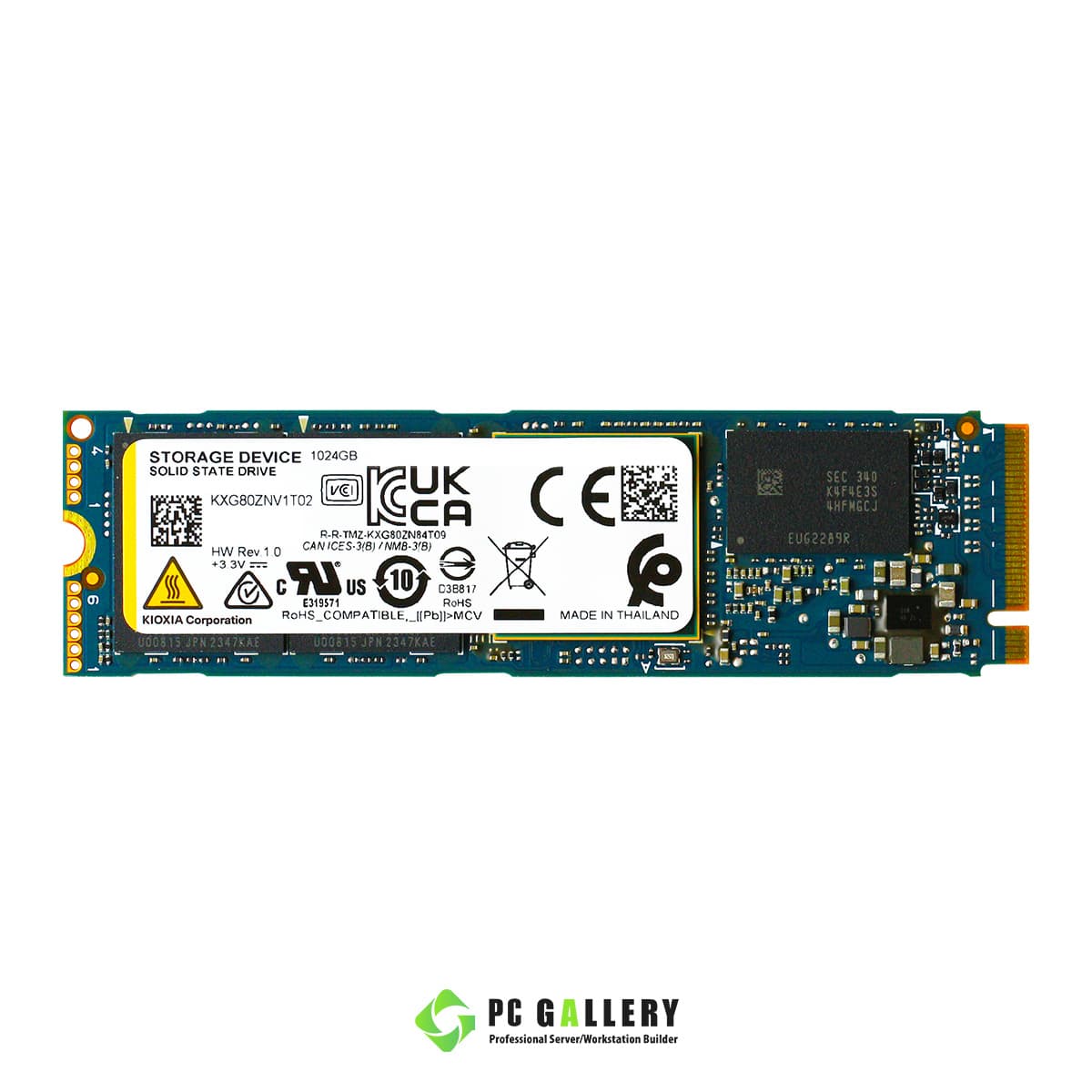 SSD KIOXIA 1TB NVMe Tray