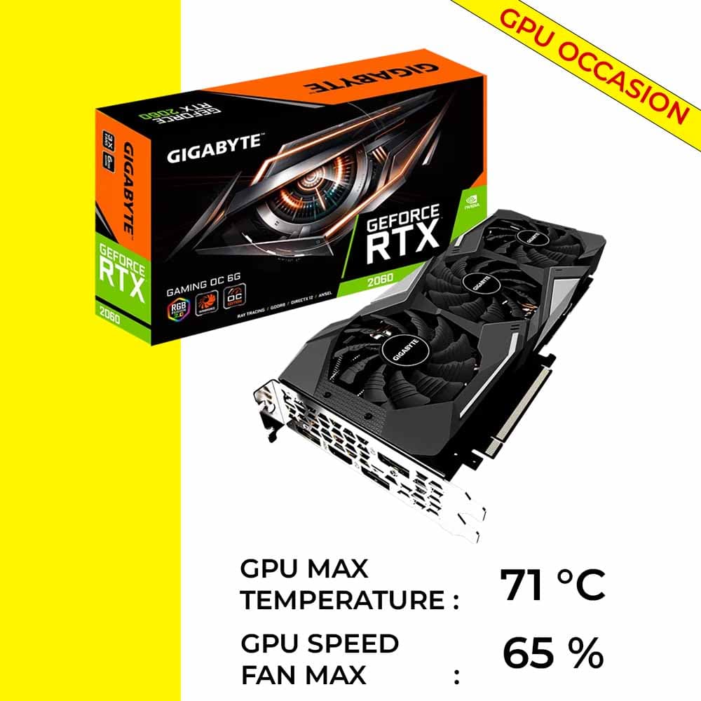 GeForce RTX 2060 GAMING OC 6G ( OCCASION )