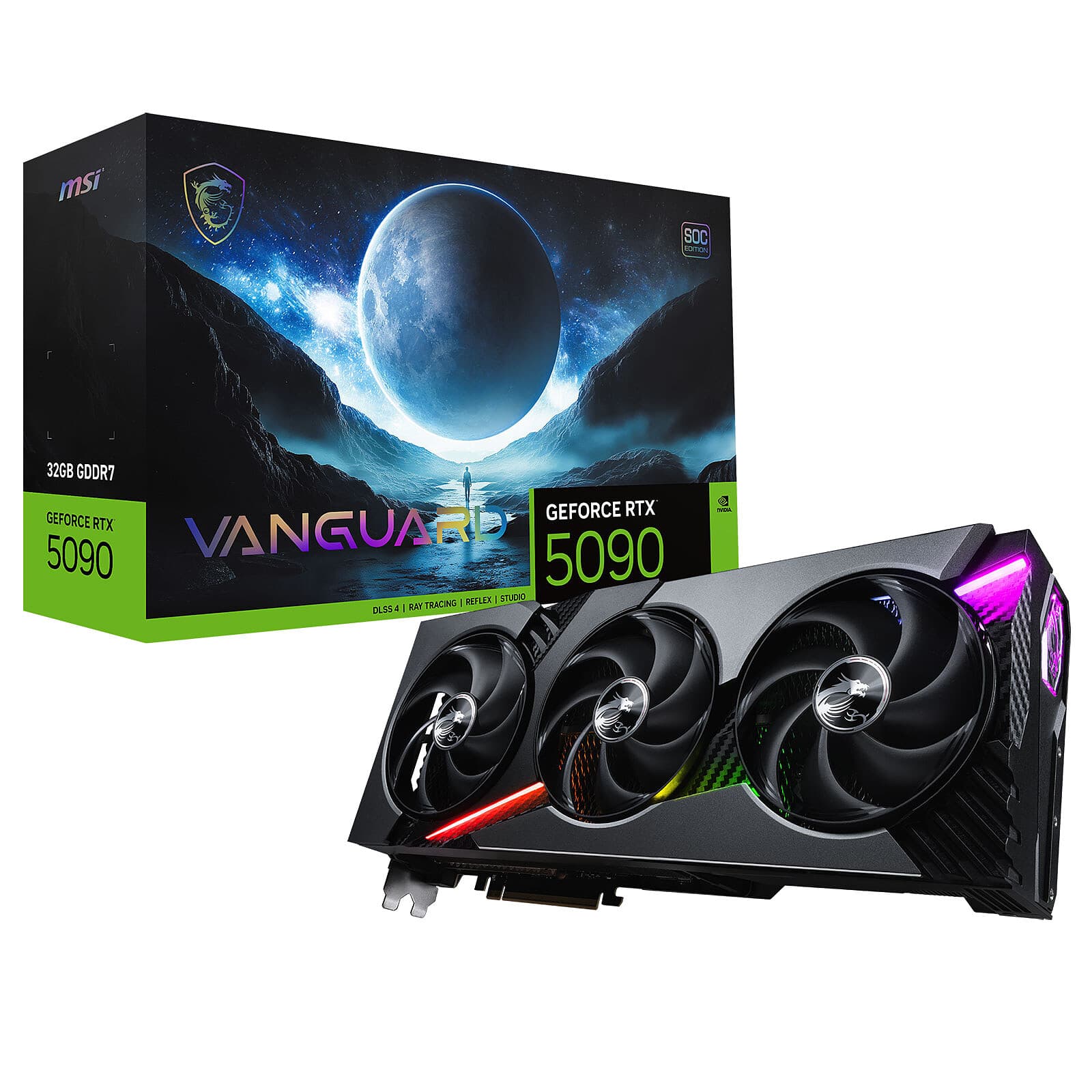 MSI GeForce RTX 5090 32G VANGUARD SOC