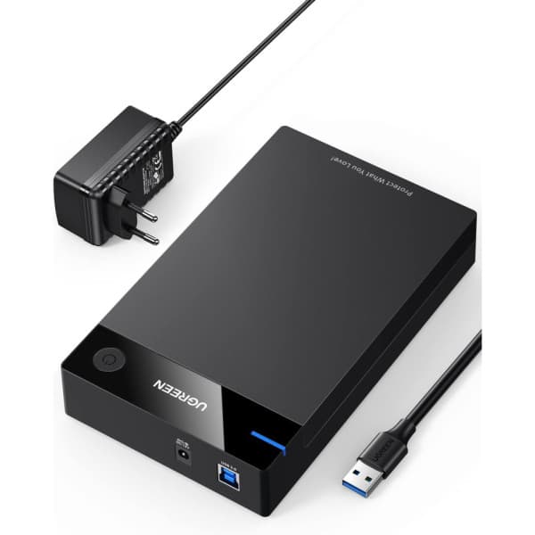 Ugreen Boitier disque dur externe USB 3.0 to 2,5/3,5 SATA maroc prix