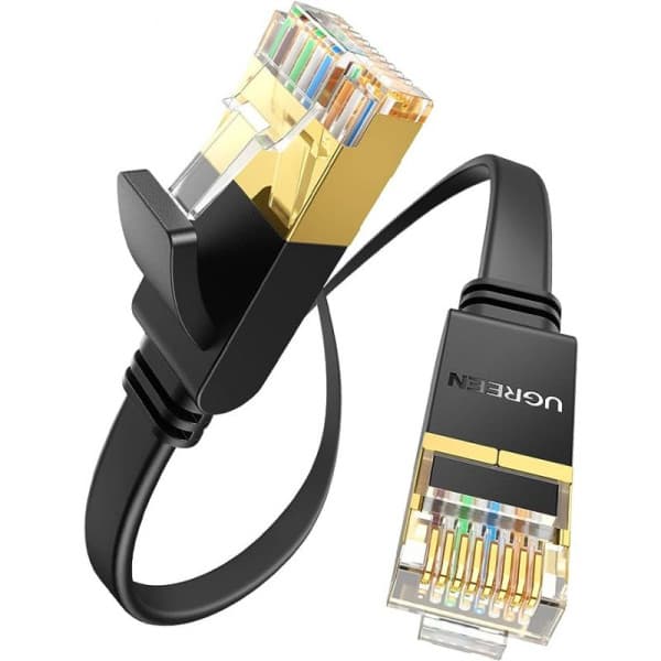 Ugreen Cable Ethernet Flat CAT7 U/FTP 1M (11260) maroc prix
