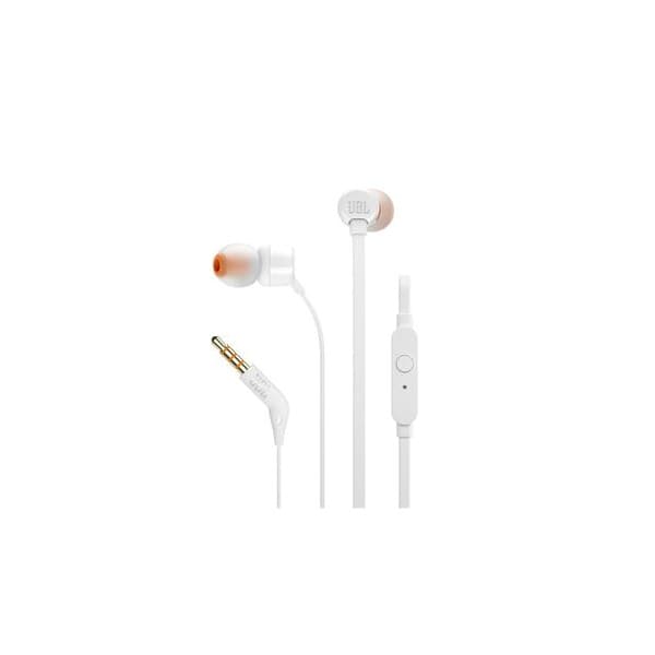 JBL Ecouteurs T110 Blanc maroc prix