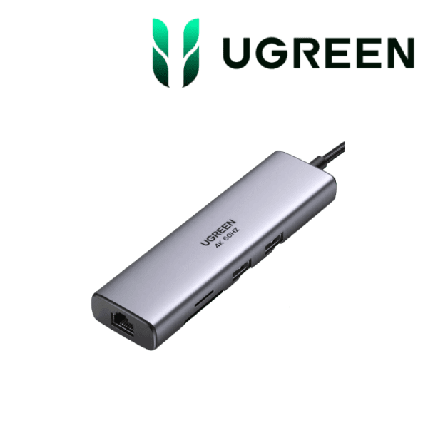 Ugreen Hub USB-C 7 en 1 (HDMI 4K) maroc prix