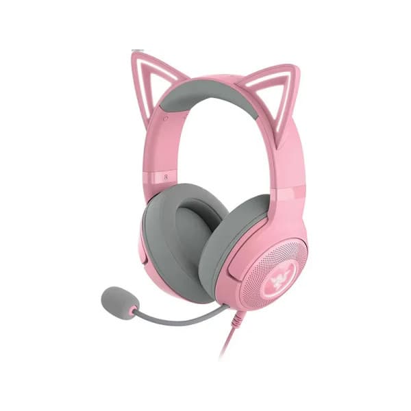 RAZER KRAKEN KITTY V2 Quartz Rose maroc prix