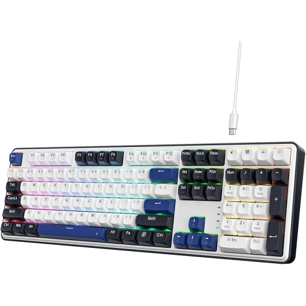 Redragon K689 Wired Mechanical Keyboard (Cerulean Polar) maroc prix