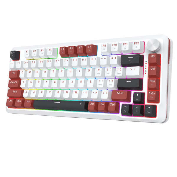 Redragon K721 Rapid Trigger Wired Mechanical Keyboard (Burgundy Red) maroc prix