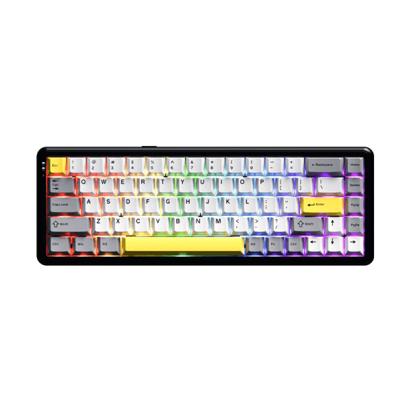 ajazz ak680 max wireless white-grey 8+1k maroc prix