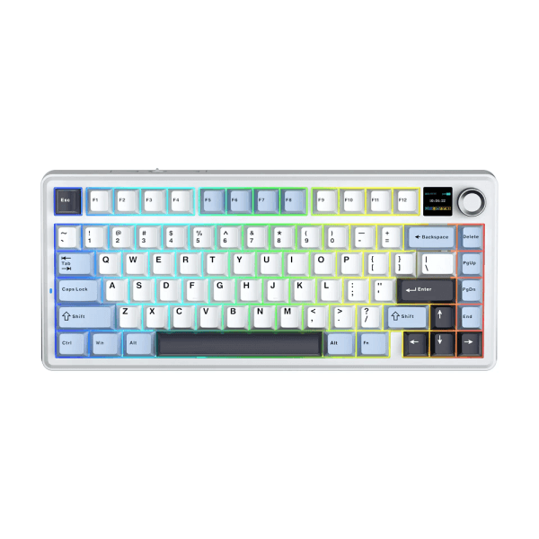 AULA F75 MAX Glacier Blue (Reaper Switch) maroc prix
