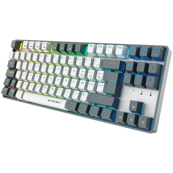 XTRMLAB Vortex TKL White/Dark Grey (Red Switch) maroc prix