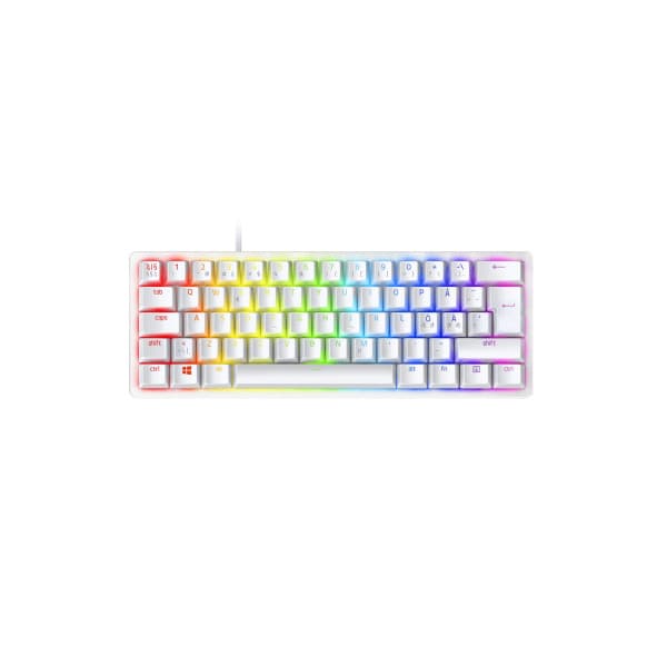 Razer Huntsman Mini Mercury (Red Switch) Blanc maroc prix