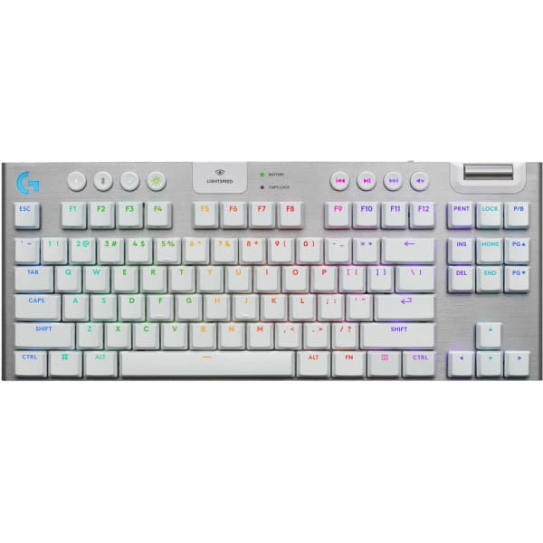 Logitech G G915X TKL Lightspeed White (Tactile Version - Qwerty) maroc prix