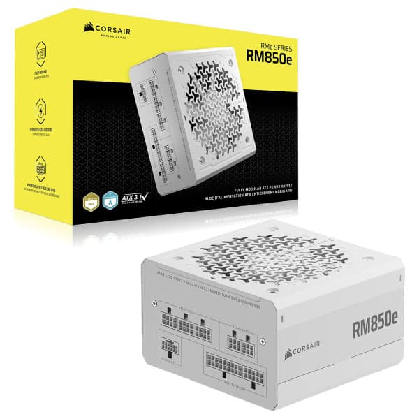 Corsair RM850e Gold Blanc (2025) maroc prix