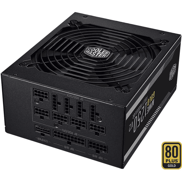Cooler Master MWE Gold 1250 Full Modular V2 ATX 3.1 80PLUS GOLD 1250W