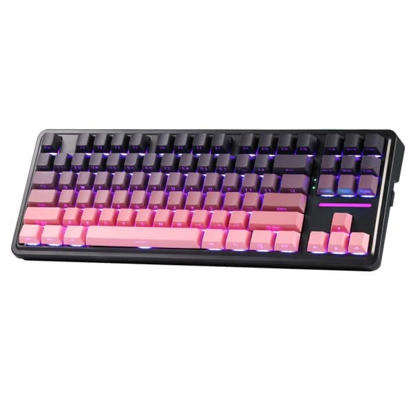 Redragon K728 Antonium Pro Wireless Mechanical Keyboard (Tide Pink) maroc prix