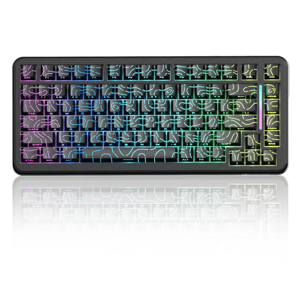 ATTACK SHARK X82 Pro HE Magnetic Switch (Black Contours)