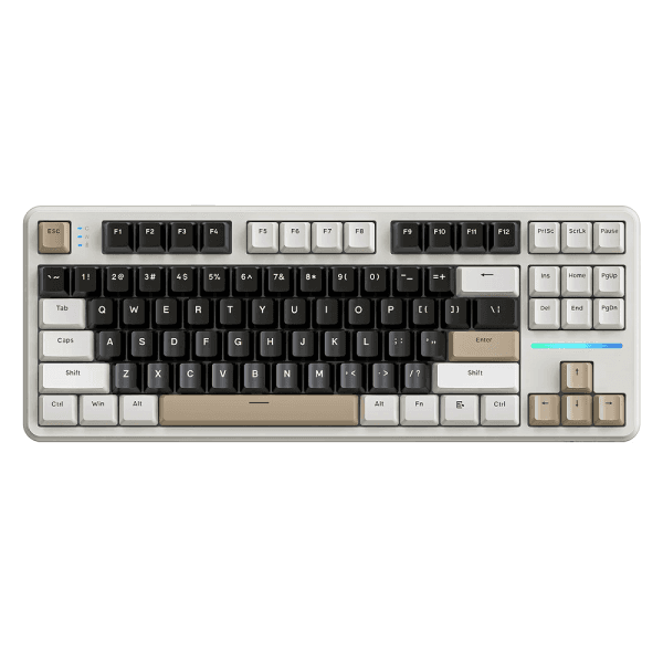 ATTACK SHARK X87 Strawberry Switch (Cheese White)
