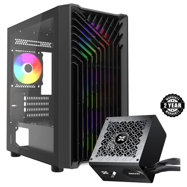 XTRMLAB LYNX V2 + XTRMLAB XP-650B 80+ BRONZE 650W ( 2 ANS GARANTIE ) maroc prix