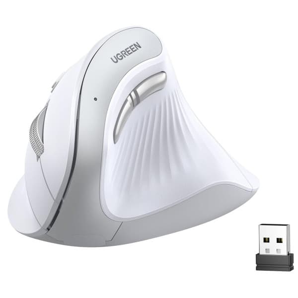 Ugreen Vertical Wireless MU008 Blanc