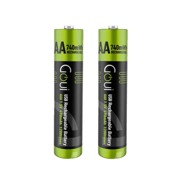Goui Rechargeable AAA Battery (2Pcs) Noir maroc prix