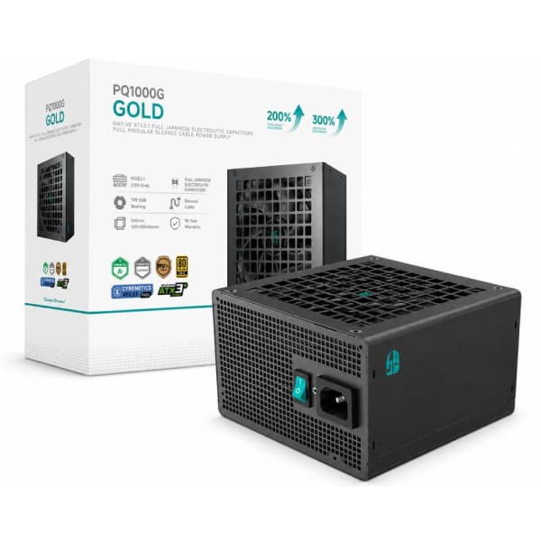 Deepcool Gamer STORM PQ1000G 80 Plus Gold 1000W Black maroc prix