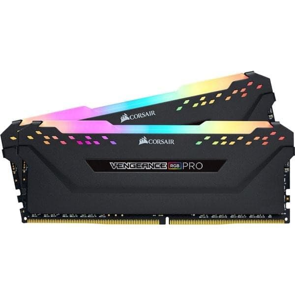 Corsair Vengeance RGB PRO Series 16Go (2x 8Go) DDR4 3200 MHz CL16 Noir maroc prix